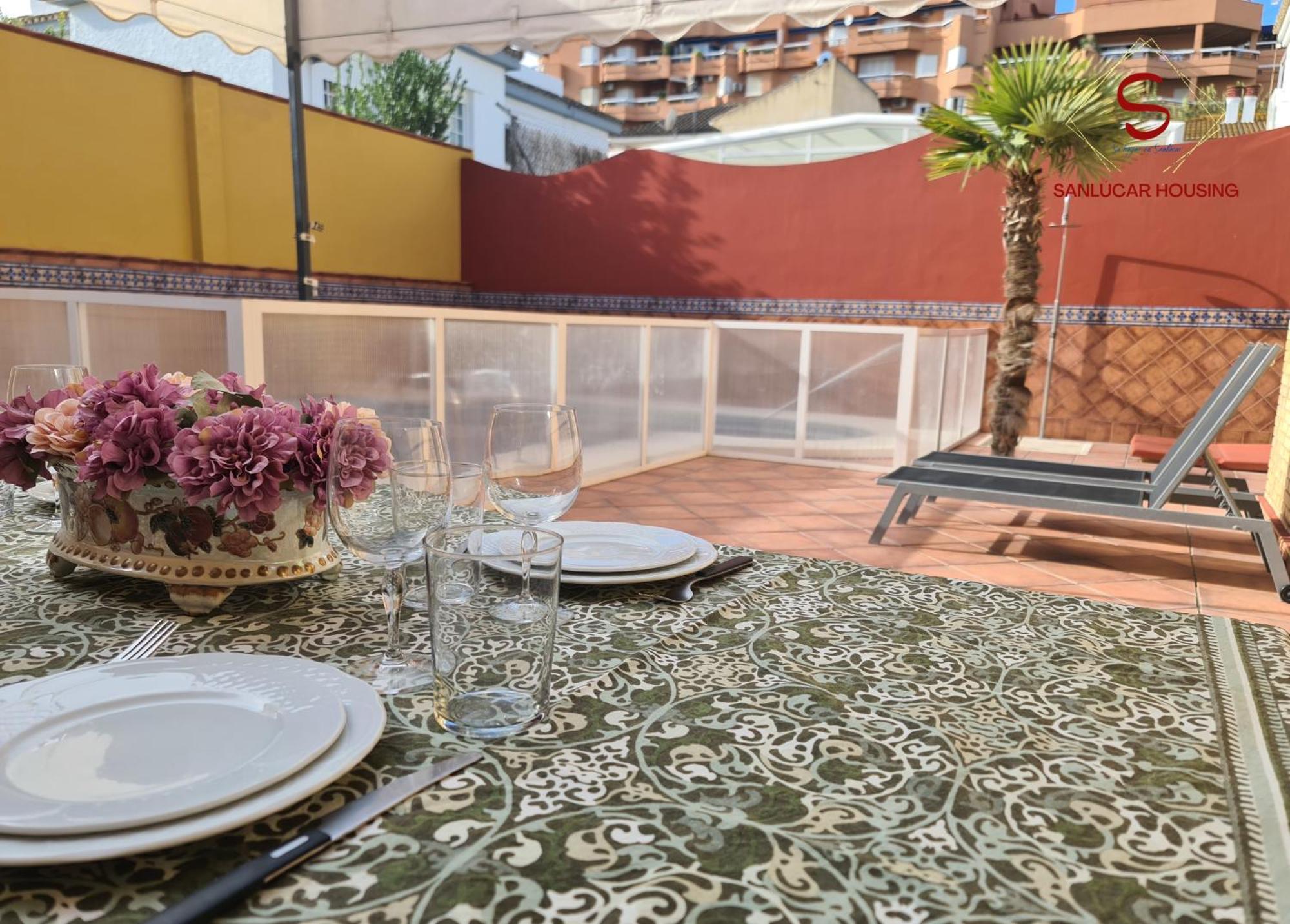 Casa Hermosilla Con Piscina By Sanlucar Housing Sanlucar de Barrameda Ngoại thất bức ảnh